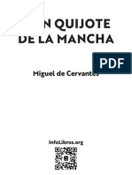 Don Quijote de La Mancha Miguel de Cervantes