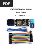 ESP8266 Weather Station User Guide 