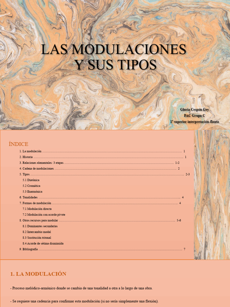 Tipos de Modulación en Música | PDF | Acorde (Música) | Armonía
