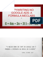 Copywriting+No+Google+Ads+ +Formula+MECLABS