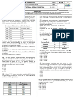 Avaliação Parcial 3ano