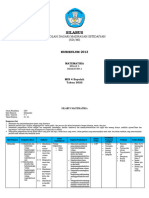 Silabus Matematika Kelas 5 SEM 2