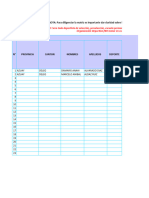 Matriz Información Deportiva Por Disciplina