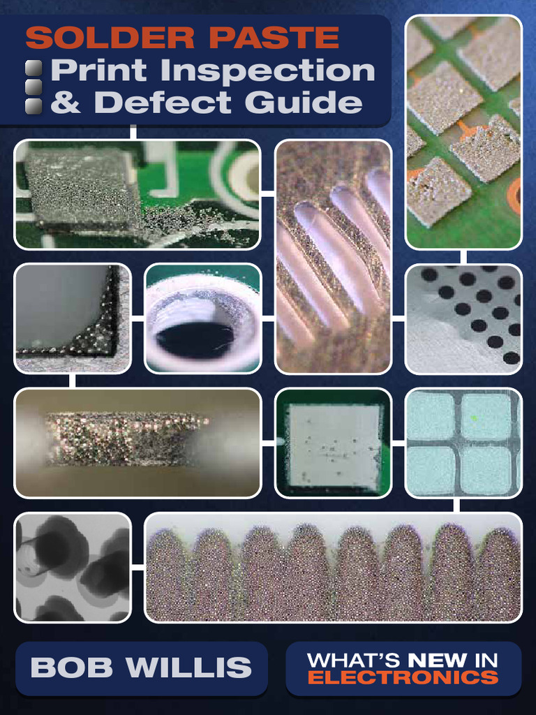 Solder Paste Print Inspection Defect Guide PDF Soldering Printed