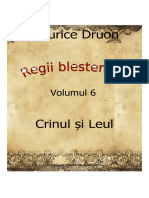 Maurice Druon Regii Blestemati Vol6 Crinul Si Leul v Blankcd