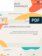 Clase 03 - Tablas Bidimensionales