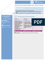 Le Tableau Des Operations Financieres de L Etat Tofe