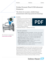 Endress-Hauser Proline Prosonic Flow B 200 9B2B NL