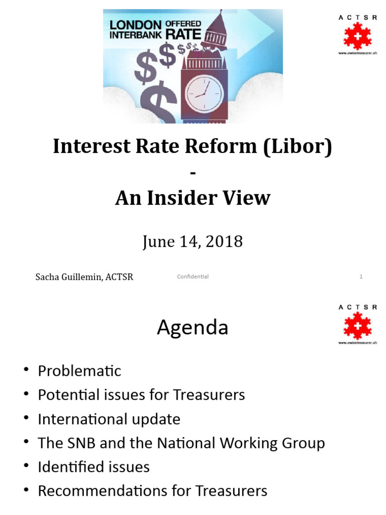 LIBOR Reform Insights for Treasurers | PDF | Libor | Swap (Finance)