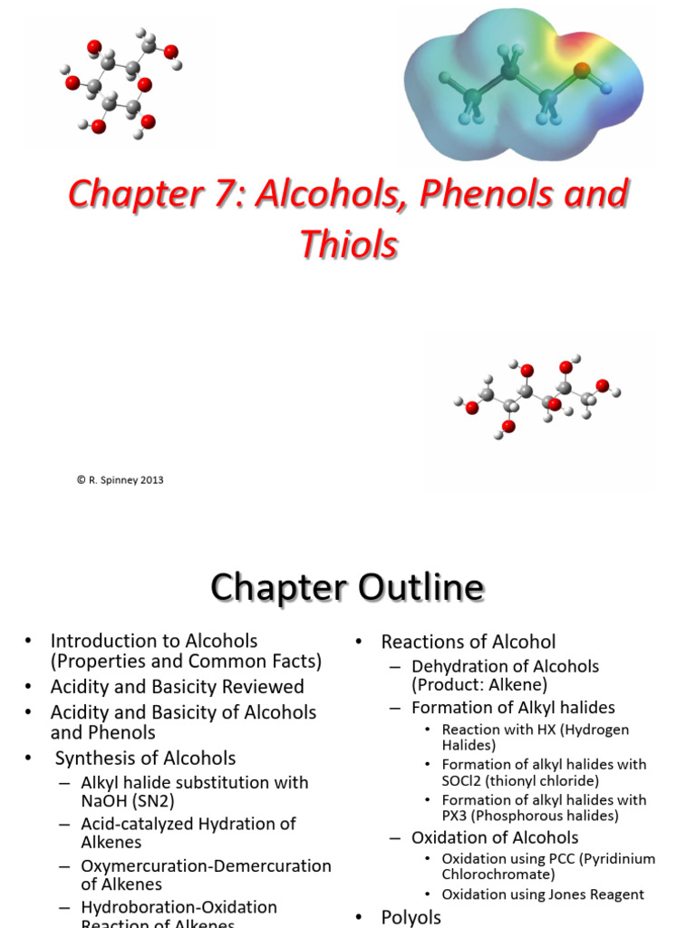 Acidity and Properties of Alcohols and Phenols | PDF | Acid | Chemical ...