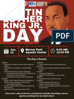 MLK Day 2024 With Schedule