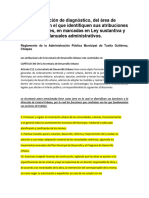 Analis y Matriz de Riesgos de Alineamientos y Numeros Oficiales