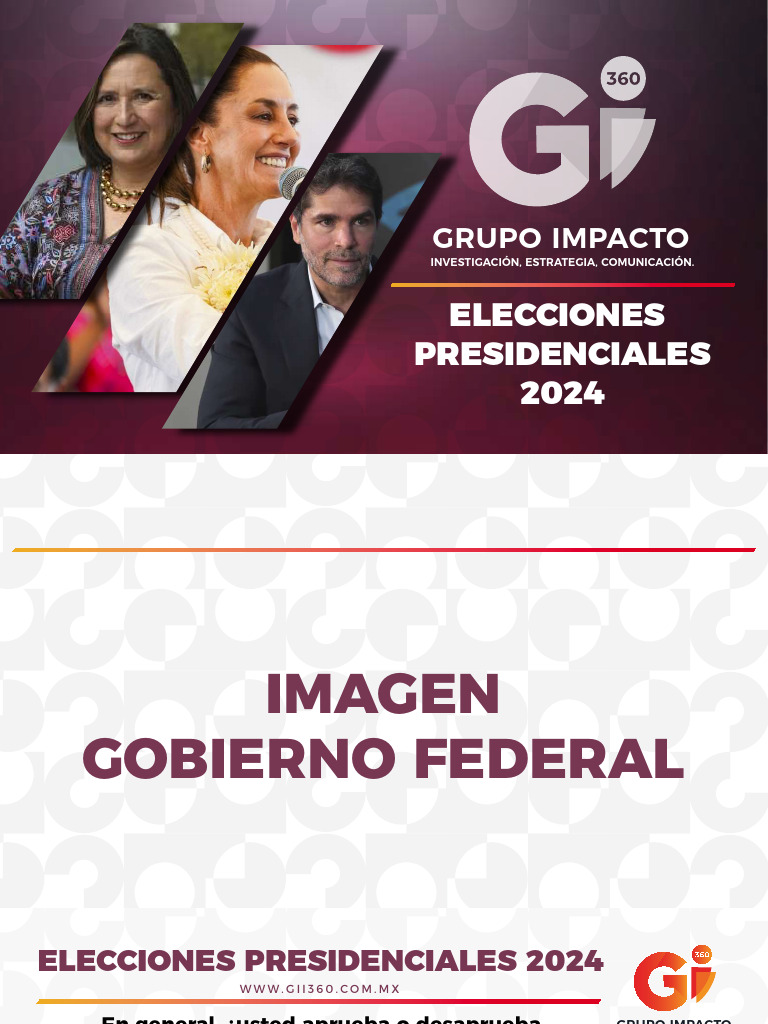 Elecciones Presidenciales 2024 Enero PDF