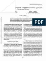 Haynes Et Al Validade de Conteudo em Avaliacao Psicologica - Uma Abordagem Funcional para Conceitos e Metodos