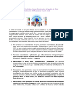 Carta Del Pueblo de Chile de No Consentimiento