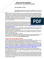 Ministração 04 - Lições de Superação Aprendidas Com Rute 1