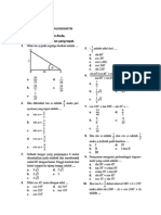 TUGAS 1 PERBANDINGAN TRIGONOMETRI