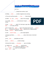 Present Continuous or Simple HW - Dario