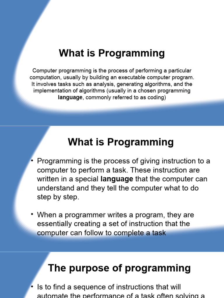 Presentation1 Python For Emma | PDF | Computer Programming ...