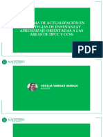 Programa de Actualizaciónestrategias de Enseñanza y Aprendizaje Orientadas A Las Áreas de DPCC-CCSS-Módulo1-Clase3-23-08-2023