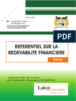 Referentiel Redevabilite Financiere Benin