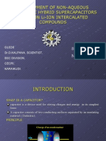 Introduction To Super Capacitors