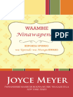 Joyce Meyer - Waambie Nawapenda
