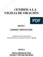 Bienvenidos A La Vigilia de Oración