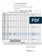 Format Absen SD Desember 2023