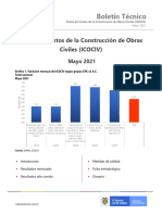 Boletin Tecnico Icociv Mayo 2021