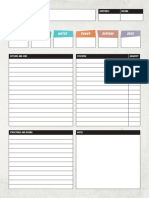 Fallout 2d20 RPG Settlers Supplement Settlement Sheet Digital