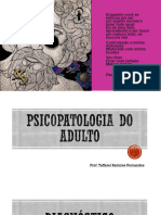 2 - 25 - 08 - História e Diagnóstico - Psicopatologia