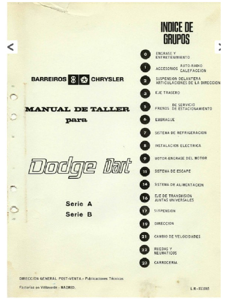 Manual Dodge | PDF