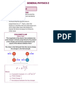 Columb's Law Notes