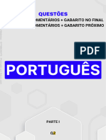 Portugues Questoes Parte I