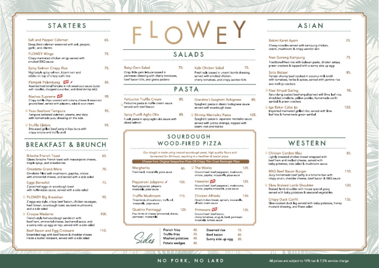 Menu Flowey | PDF