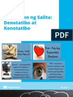 3rd. Q Konotatibo at Denotatibong Pagpapakahulugan