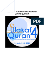 Laporan Pertanggungjawaban Wakaf Quran 4