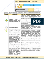 4to Grado Enero - 04 El Uso Negado de Las Lenguas Originarias (2023-2024)