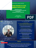 IAP RUU Sistem Pengelolaan Sumber Daya Alam - Paparan Dr. Ir. H. Son Diamar, M.SC