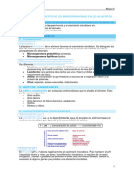 TEMA 9. El Crecimiento de Los Mo en Los Alimentos