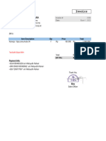 Invoice DP - Kemeja Army