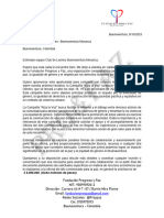 Solicitud Apoyo Campaña Alza La Voz Contra Las Violencias Basadas en Gènero 2023..