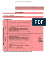 Ejemplo de Sesión de Aprendizaje