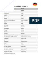 Vocabulario - Clase 3