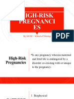 D. High Risk Pregnancies