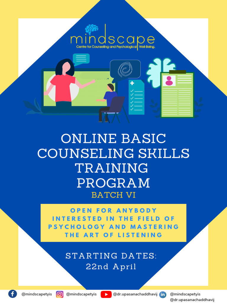 Online Counseling Skills Training | PDF | Psychotherapy | Psychology