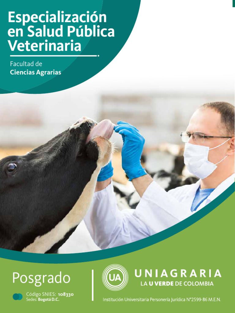 Especialización en Salud Pública Veterinaria | PDF | Medicina ...