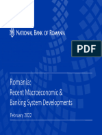 Schimbări Macroeconomice in Romania