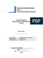 Alur Tujuan RENCANA PEMBELAJARAN - ATP Dasar Otomotif Rev SMK Ti Bumi Putra